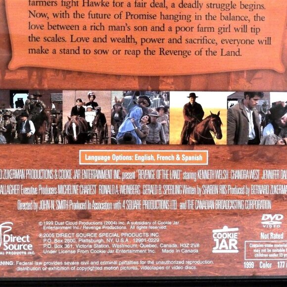 REVENGE OF THE LAND DVD Kenneth Welsh, Chandra West, Seann Gallagher - Picture 4 of 5